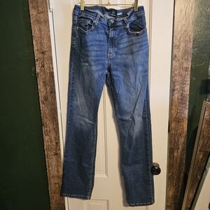Mens Dark Wash Bootcut 32x32
